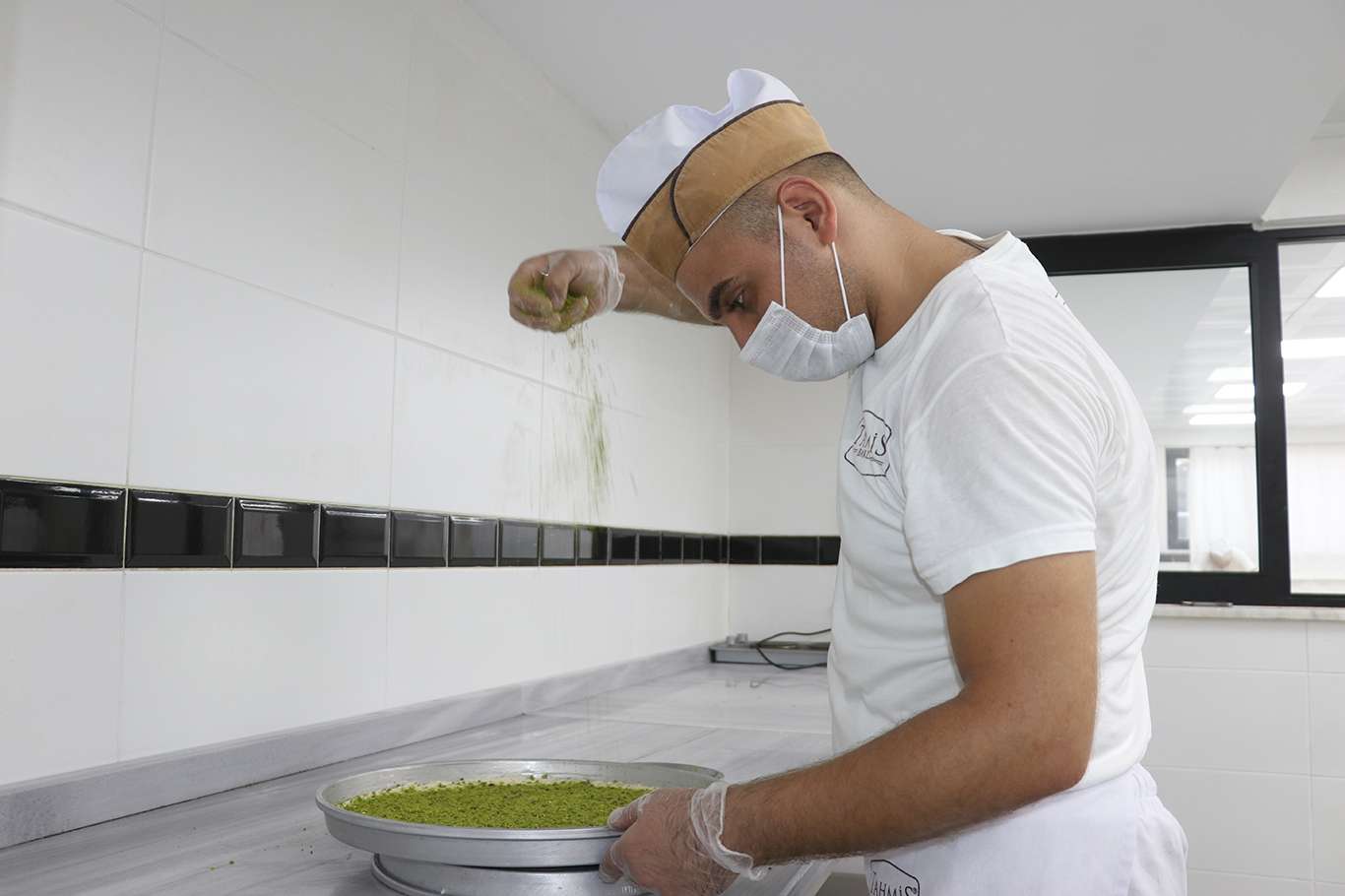 Baklavacılarda “tatlı” bayram telaşı